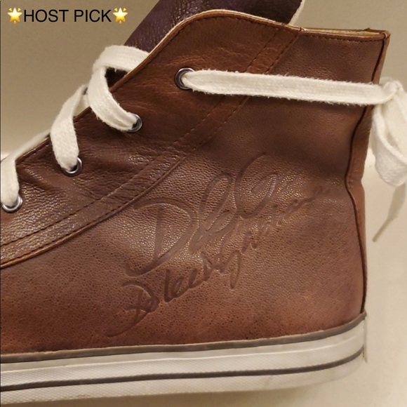 D&G Other - Dolce & Gabbana Leather High-top Sneakers sz 12
